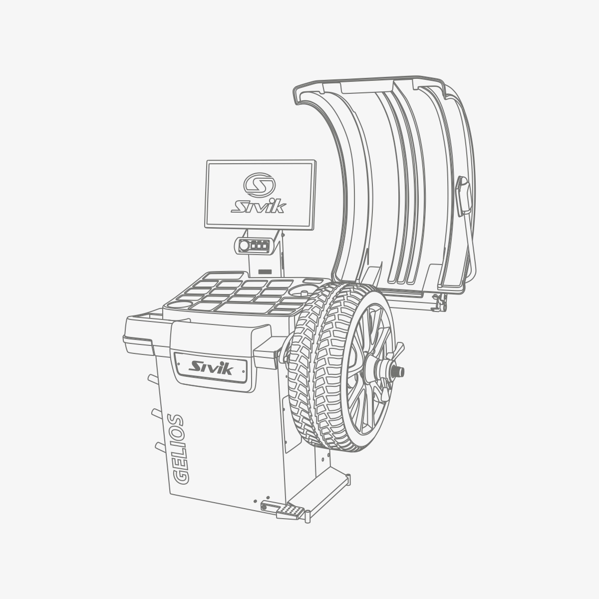 Запчасти для балансировочных станков