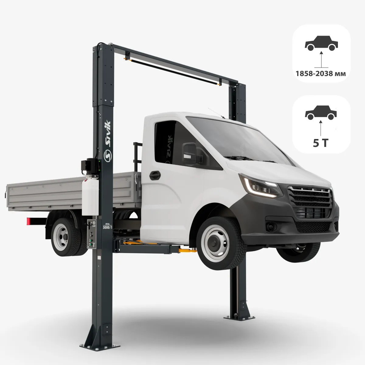 Широкий охват обслуживаемых автомобилей